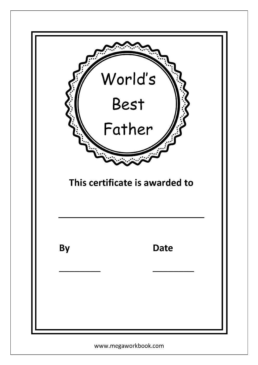 Free printable fathers day fathers day coloring pages for kids kindergarten and preschool