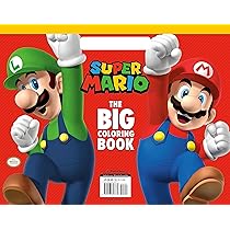 Super mario the big coloring book nintendo random house random house books
