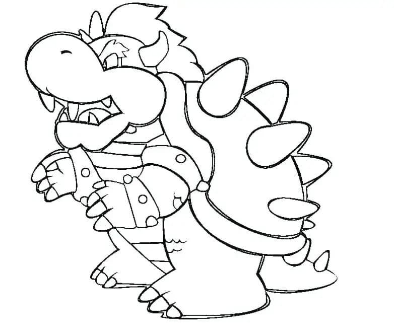 Bowser coloring pages by coloringpageswk on