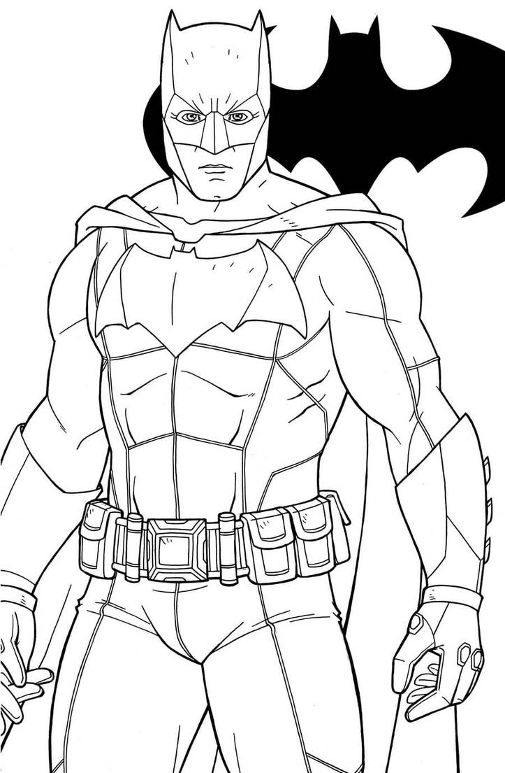 Batman coloring pages by coloringpageswk on