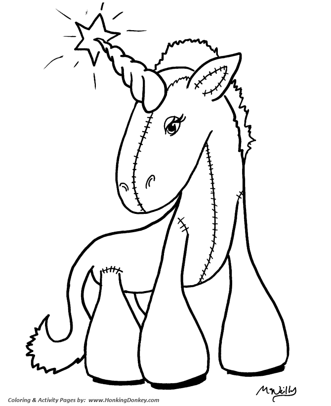 Anime coloring pages anime unicorn coloring page and kids activity sheet