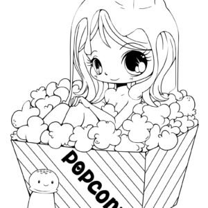 Chibi colouring pages printable for free download