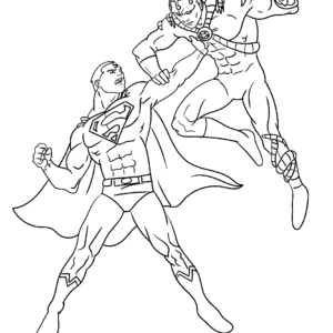 Superman coloring pages printable for free download