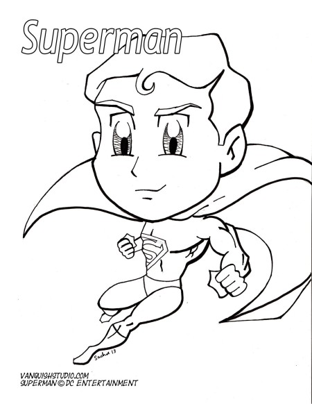How to color superman vanquish studio