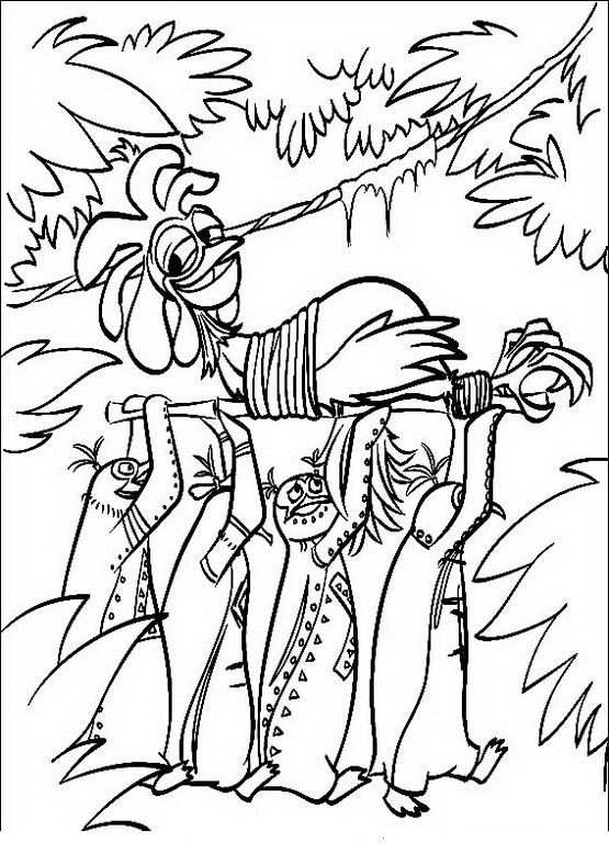 Surfs up colouring