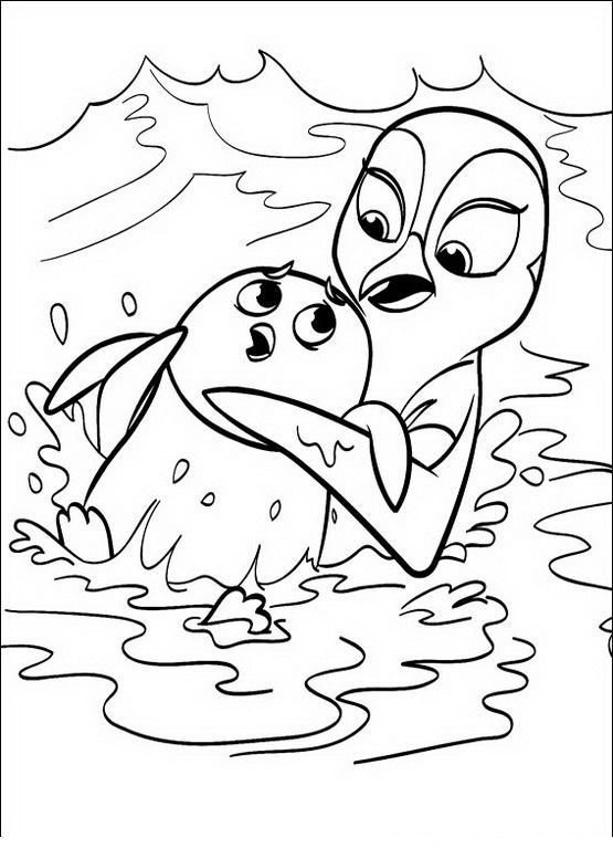 Free printable coloring book surfs up