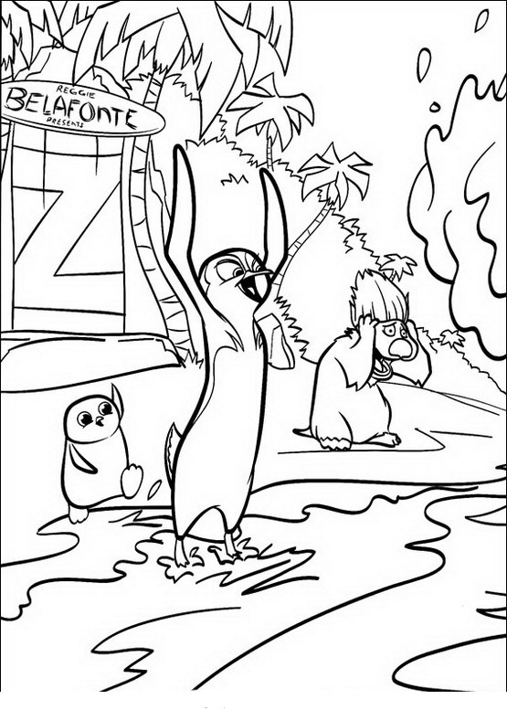 Surfs up easy coloring pages