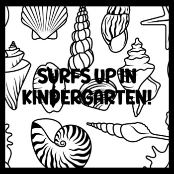 Surfs up kdergarten by feet beach bullet boards worksheet by swati sharma