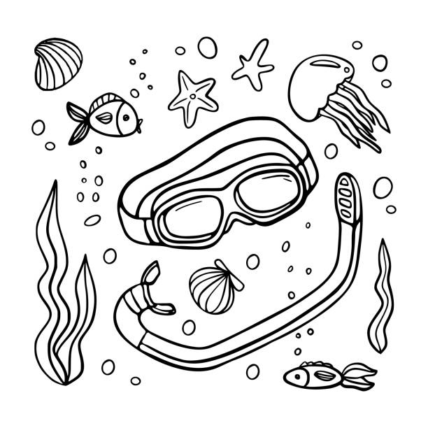 Surfs up drawing stock illustrations royalty