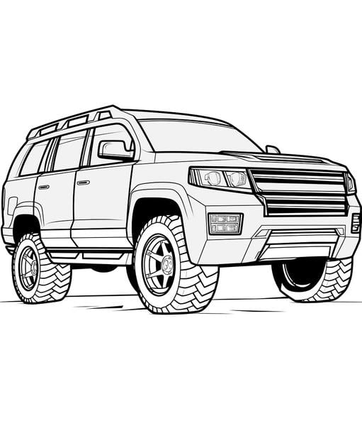 Free printable cars automobiles coloring pages list