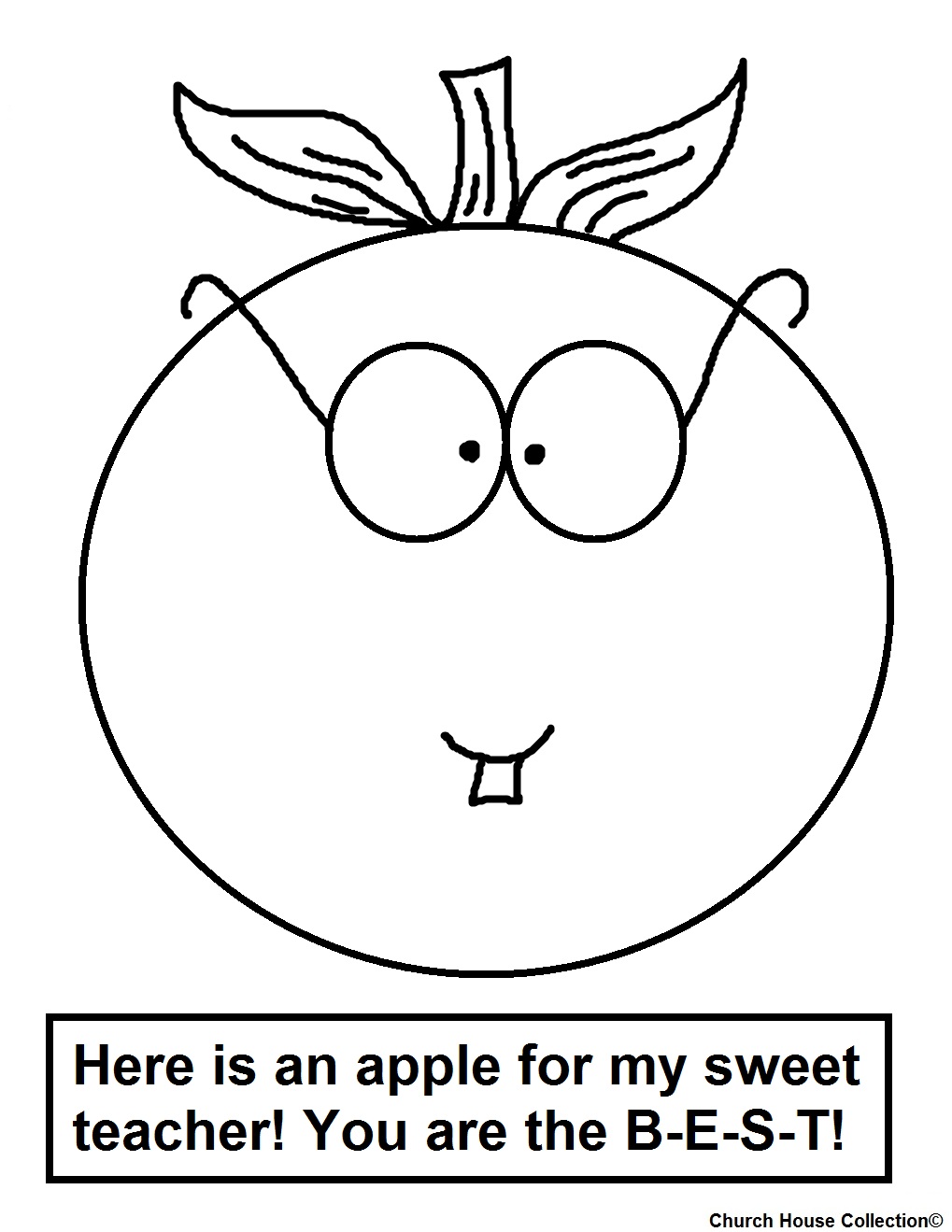 Church house collection blog my teacher is special coloring pages