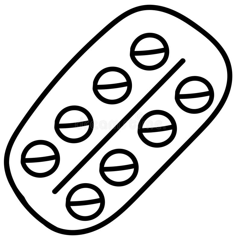 Pills coloring stock illustrations â pills coloring stock illustrations vectors clipart