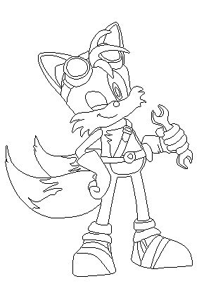Tails the fox in sonic boom base by blackskullsonic on
