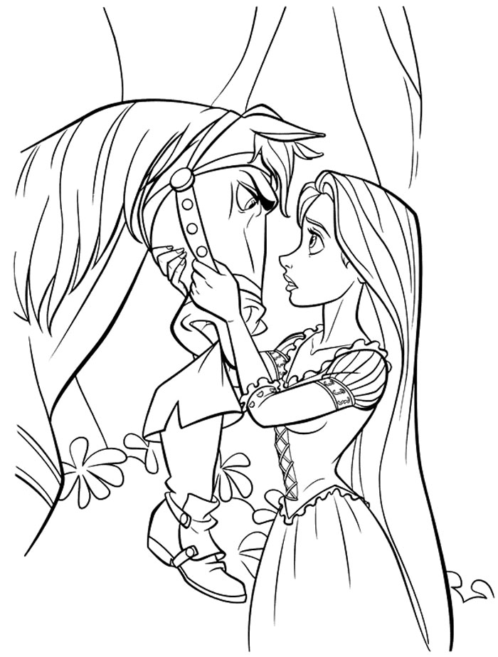 Kids under tangled