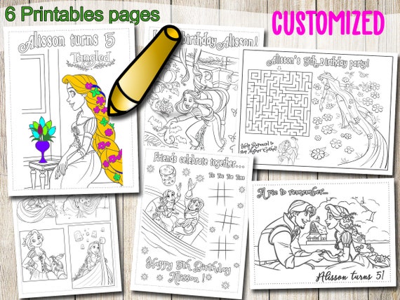 Tangled rapunzel coloring pages tangled rapunzel birthday