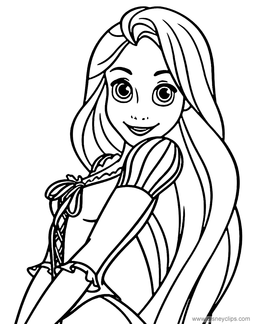 Tangled coloring pages tangled coloring pages mermaid coloring pages disney princess coloring pages