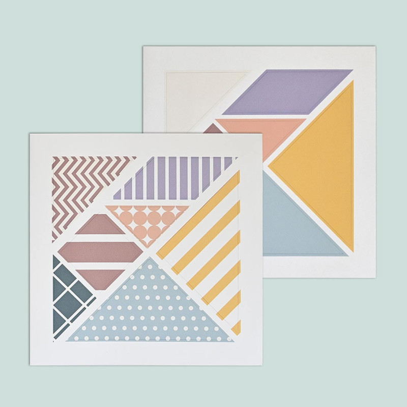 Magnetic puzzle for all magnetic media