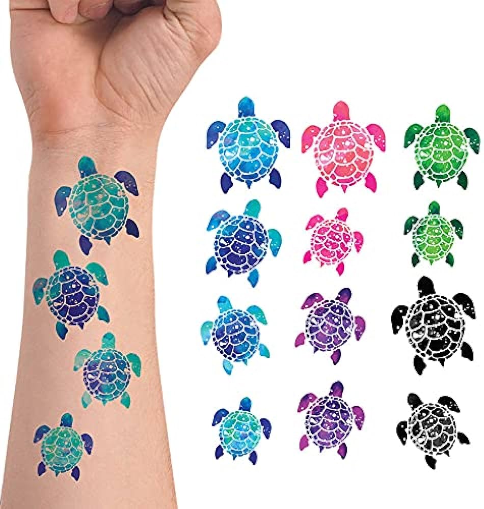 Wirester calanãas temporales de tatuaje para niãas niãos y adultos tatuajes falsos en la cara mano cuello muãeca recuerdo de fiesta arte corporal hoja de tatuaje de x pulgadas