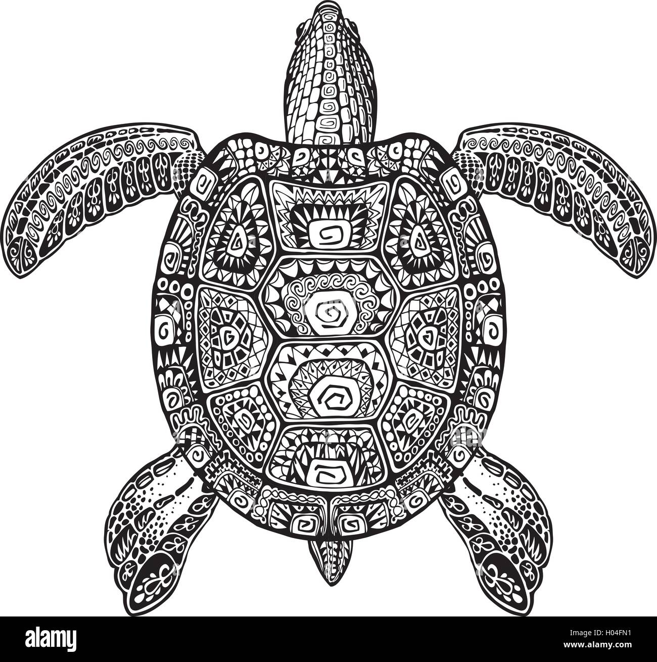 Turttle tribal tattoo fotografãas e imãgen de alta roluciãn