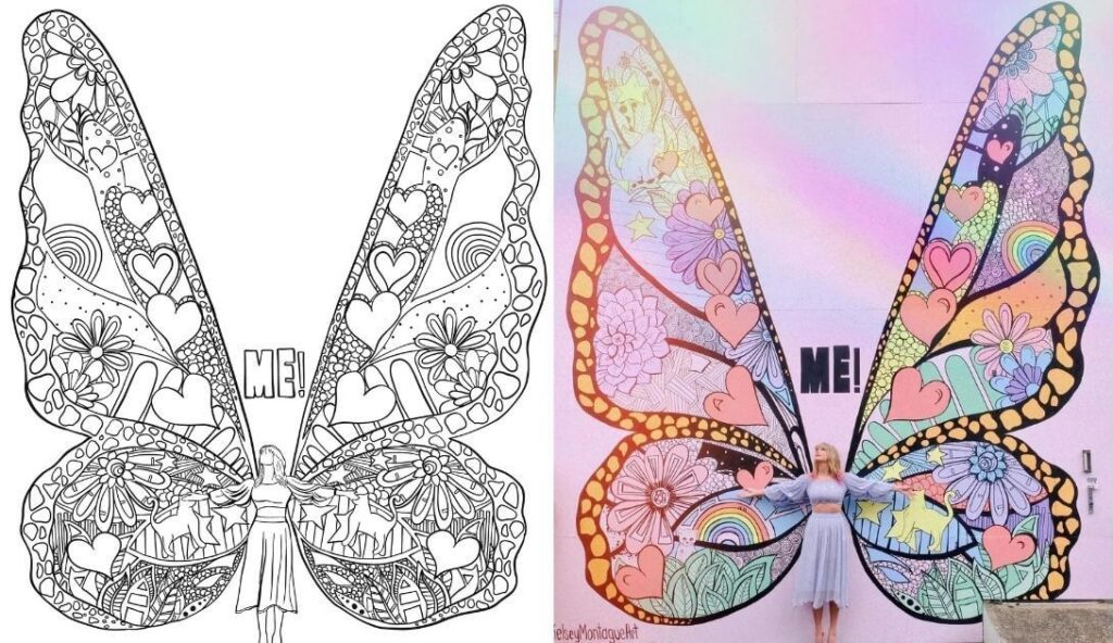 Printable taylor swift coloring page