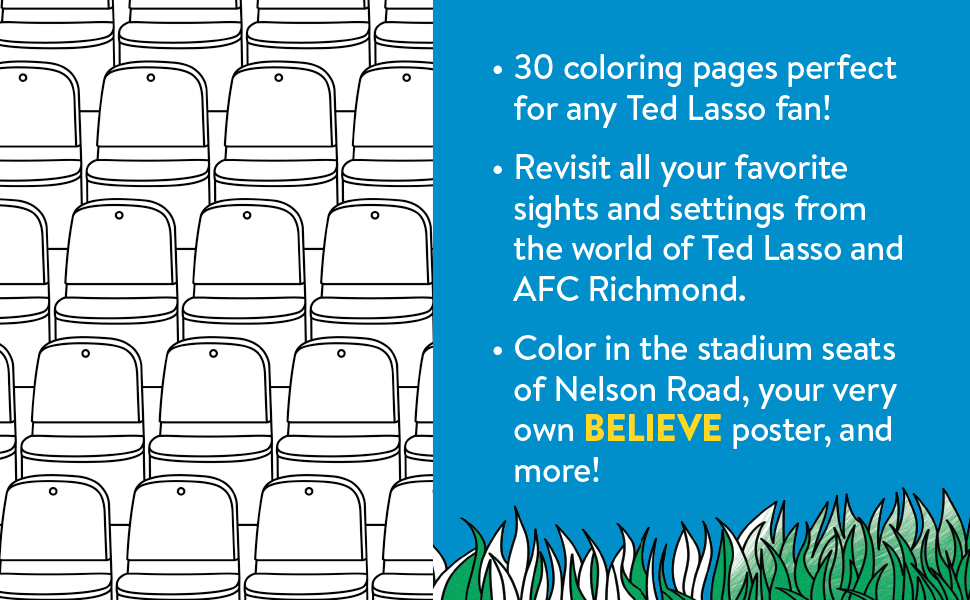 The unofficial ted lasso coloring book unofficial coloring book gift series yuniarti indira books