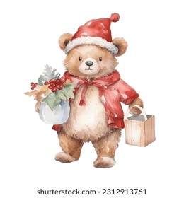 Thousand christmas teddy bear royalty