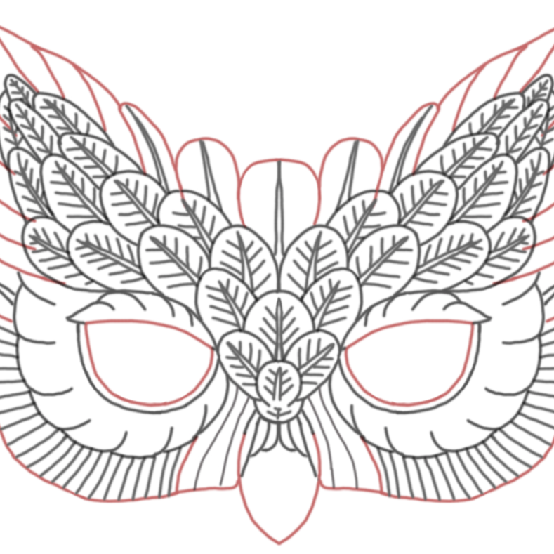 Free template for leather owl mask â elktracks studio