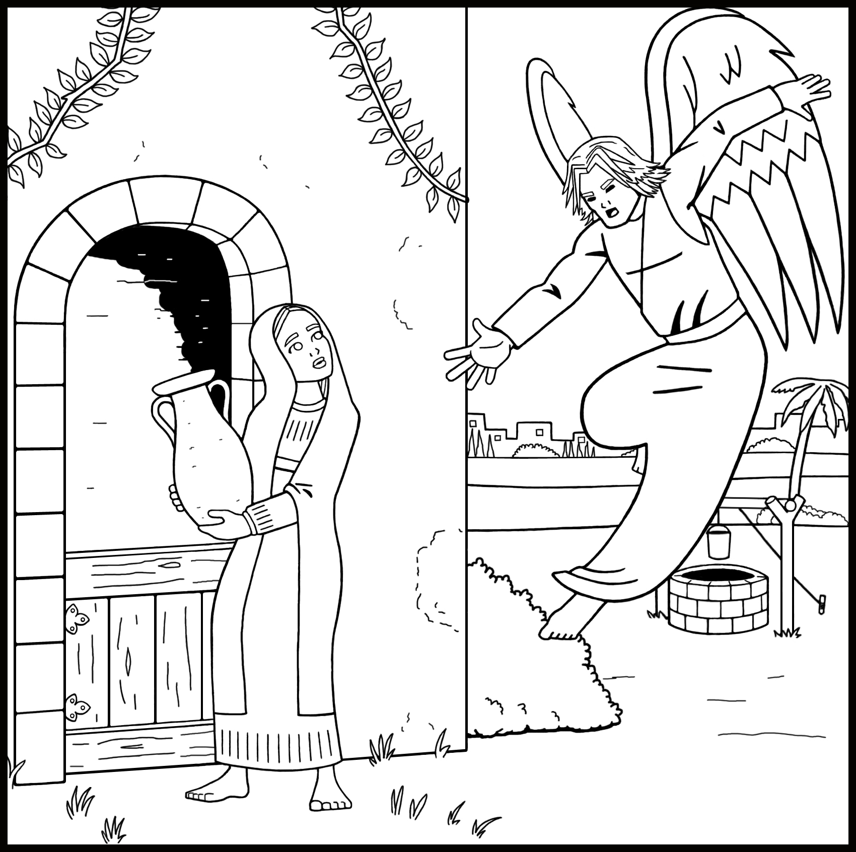 Christmas jesus coloring book â good treasure tales