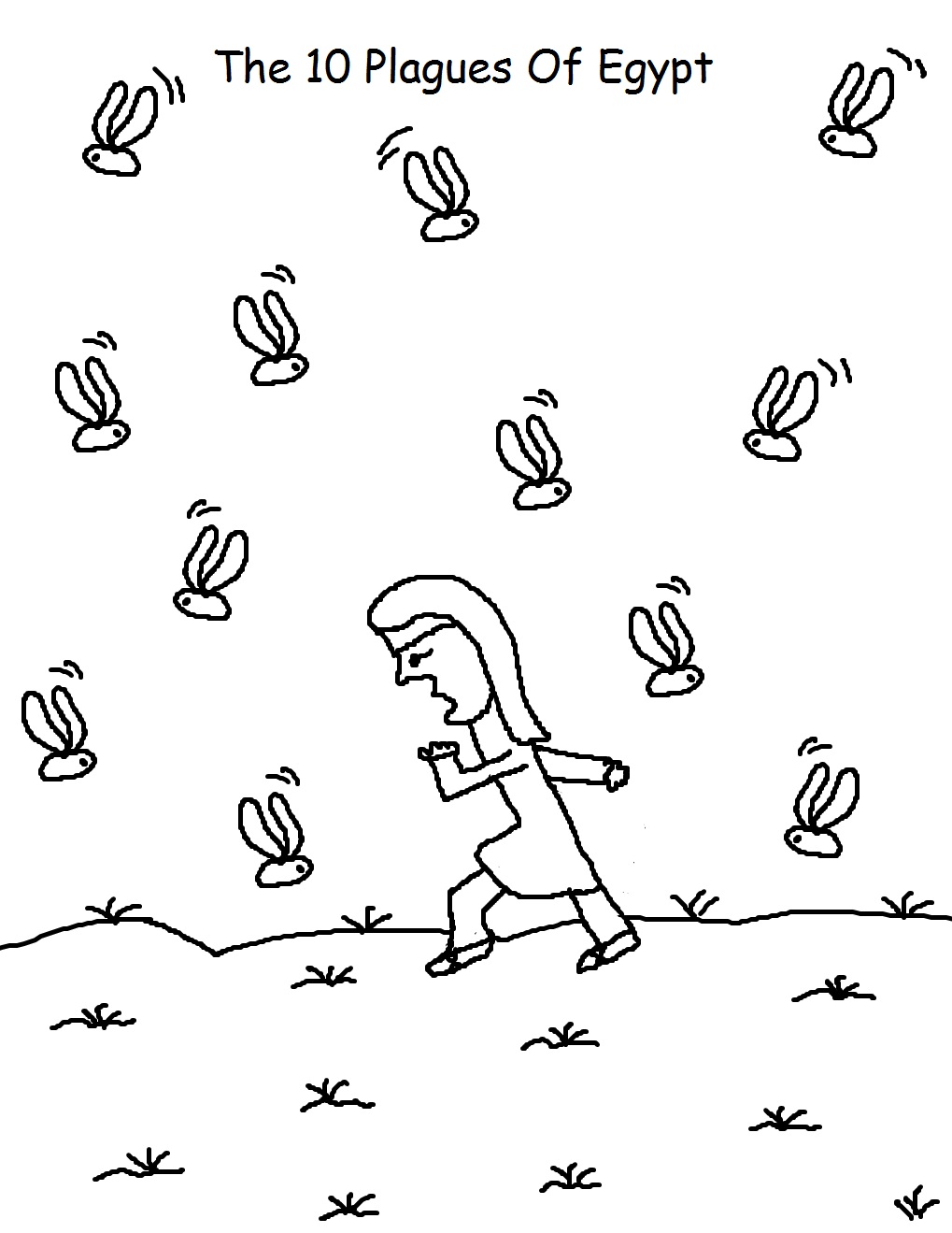 Church house collection blog the plagues of egypt coloring page