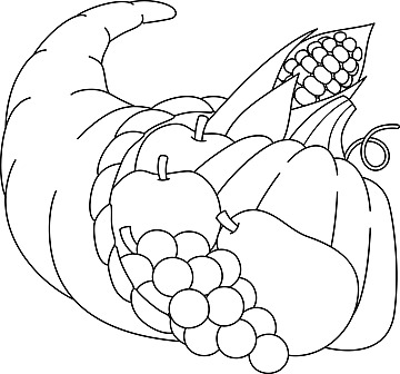 Thanksgiving cornucopia vector art png images free download on
