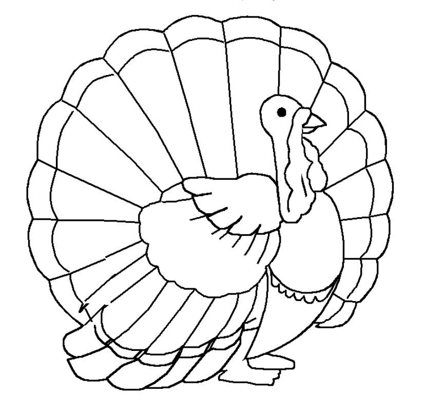 Free thanksgiving coloring pages for kids