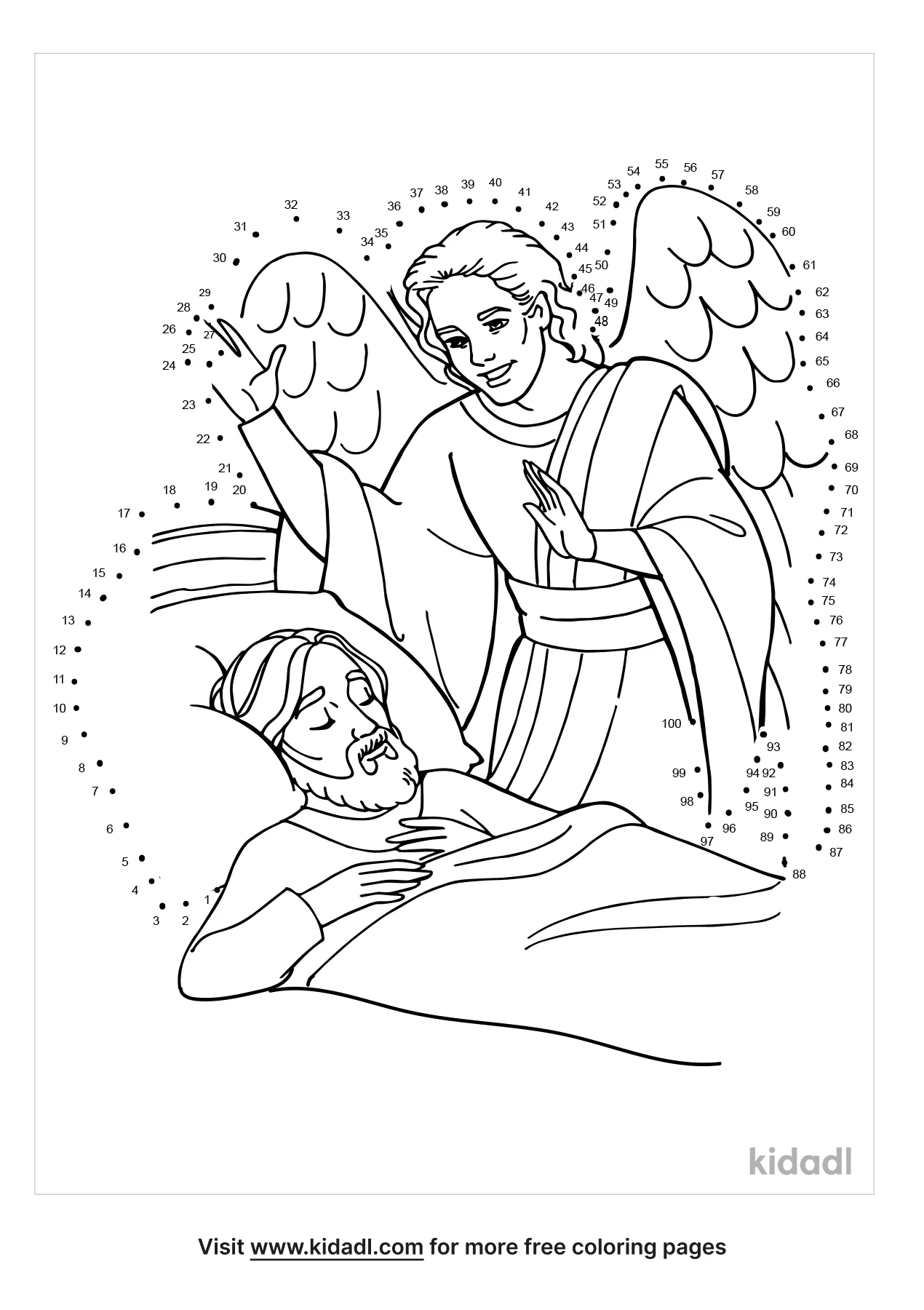 Free angel visits joseph