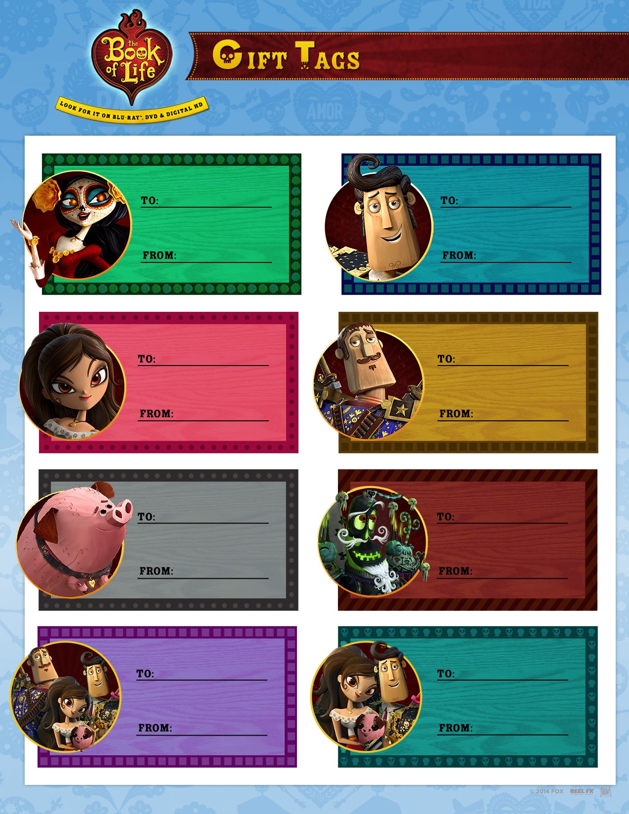 Free book of life coloring pages and activity sheets bolinsiders