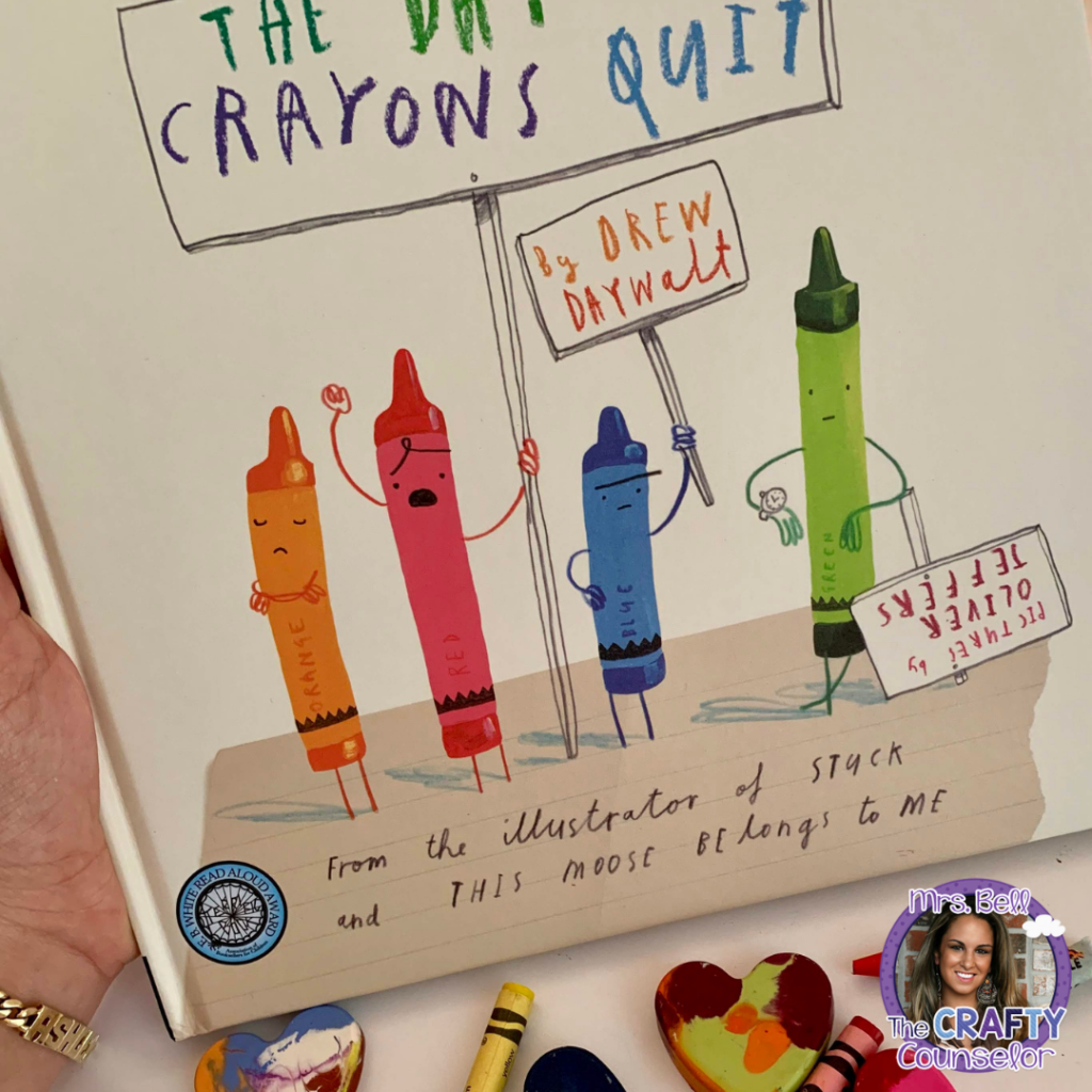 Broken crayons still color