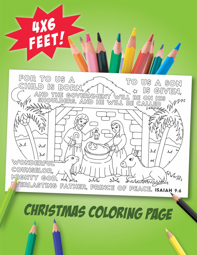 Giant x foot christmas coloring page