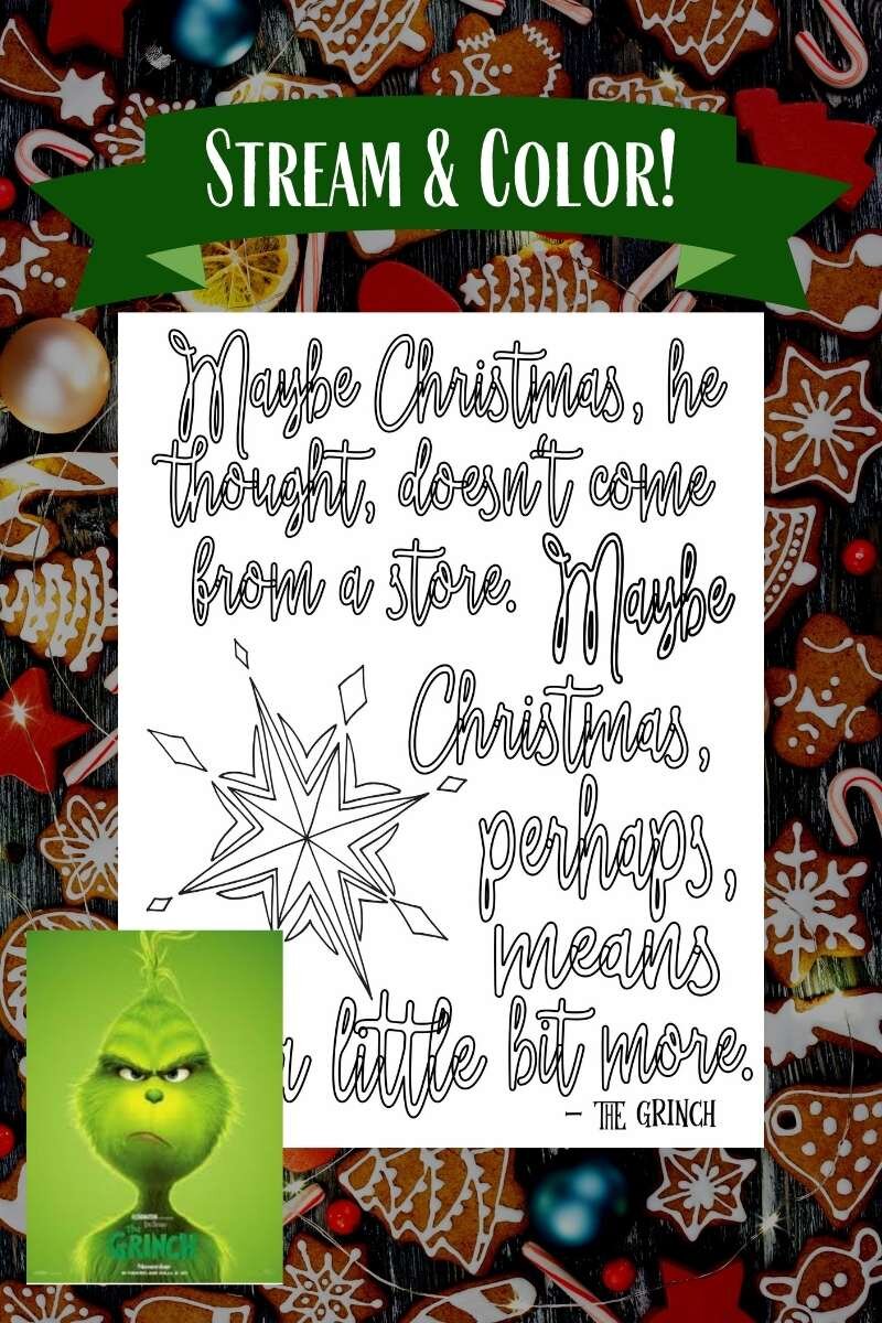Free the grinch coloring pages â stevie doodles