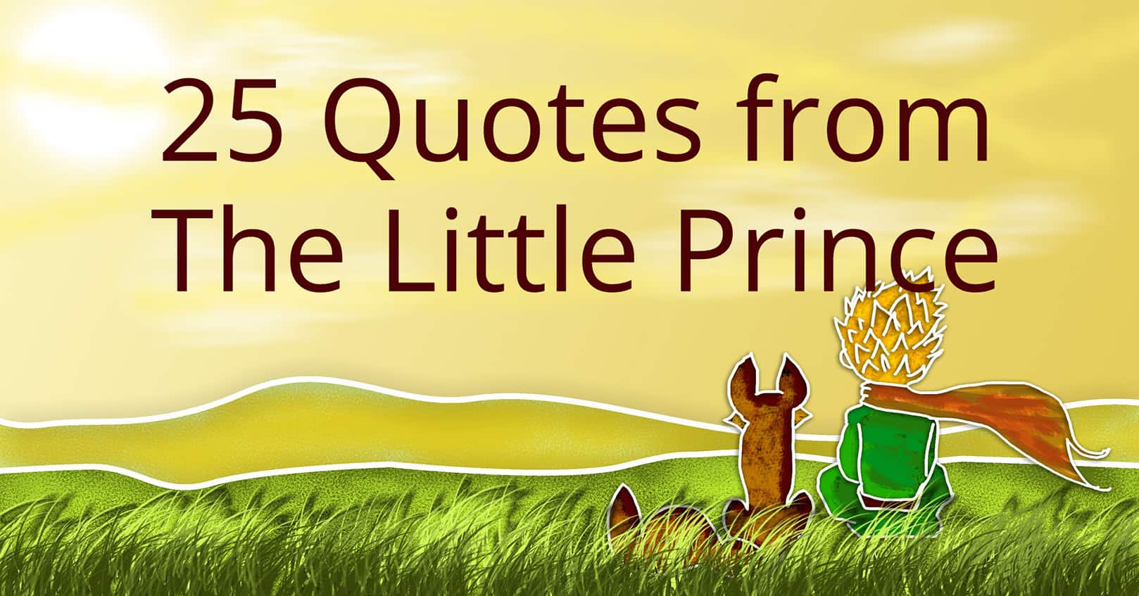 Quotes from the little prince â book cave