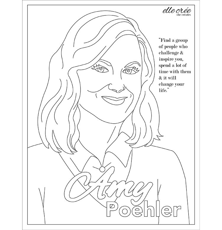 Free coloring pages for adults â elle crãe she creates