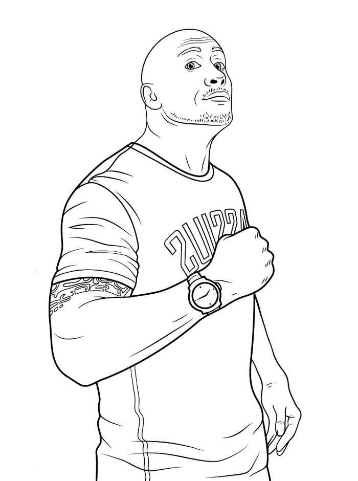 Free wwe coloring pages pdf