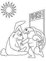 The tortoise and the hare fable preschool lesson plan printable activities and crafts