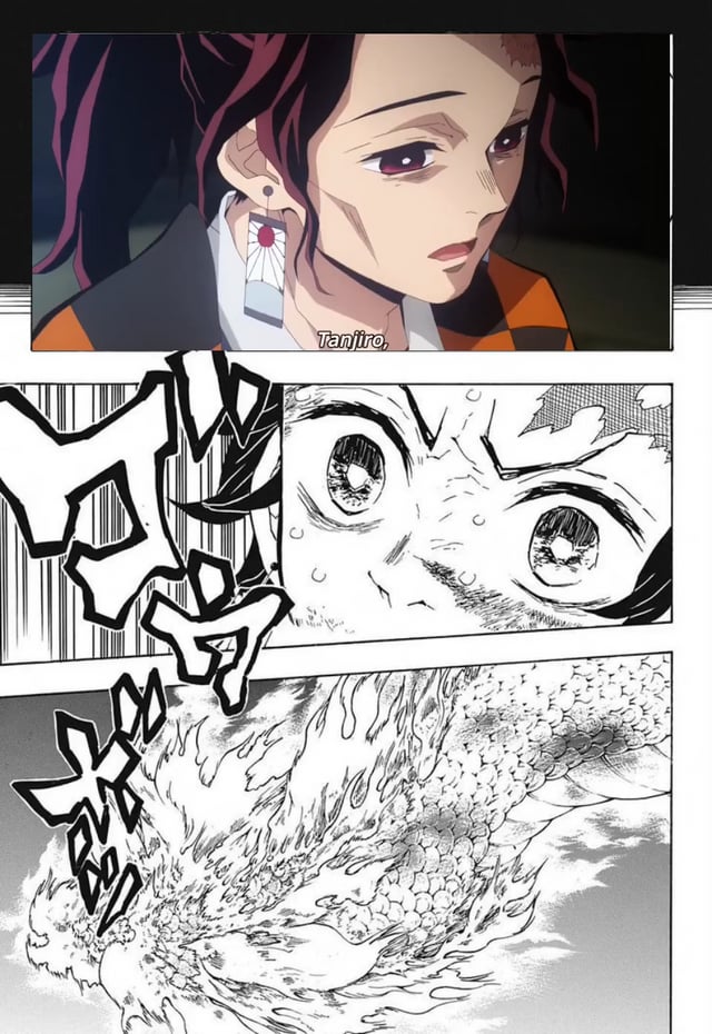 The gap between the mangas art and the animes animation is unbelievable rkimetsunoyaiba