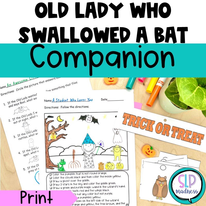 Slp madness speech therapy activities