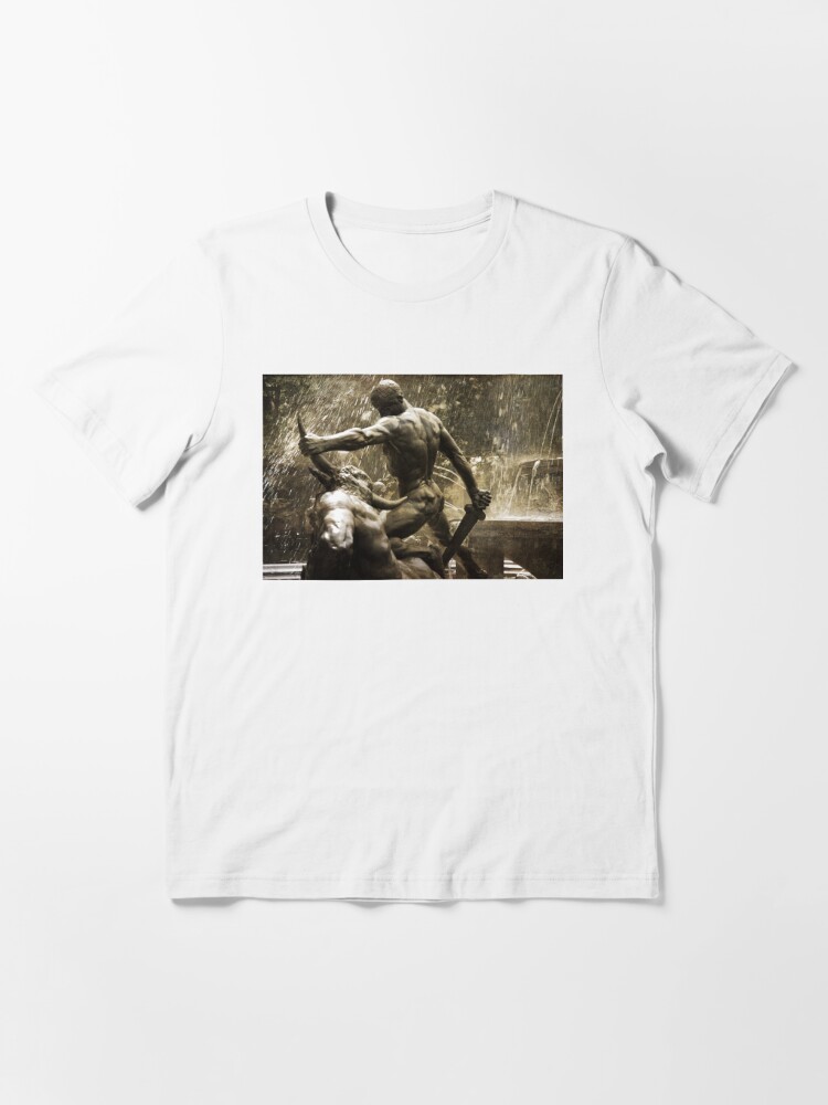 Theseus slaying a minotaur essential t
