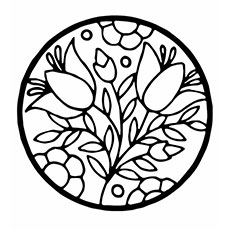 Top free printable circle coloring pages online
