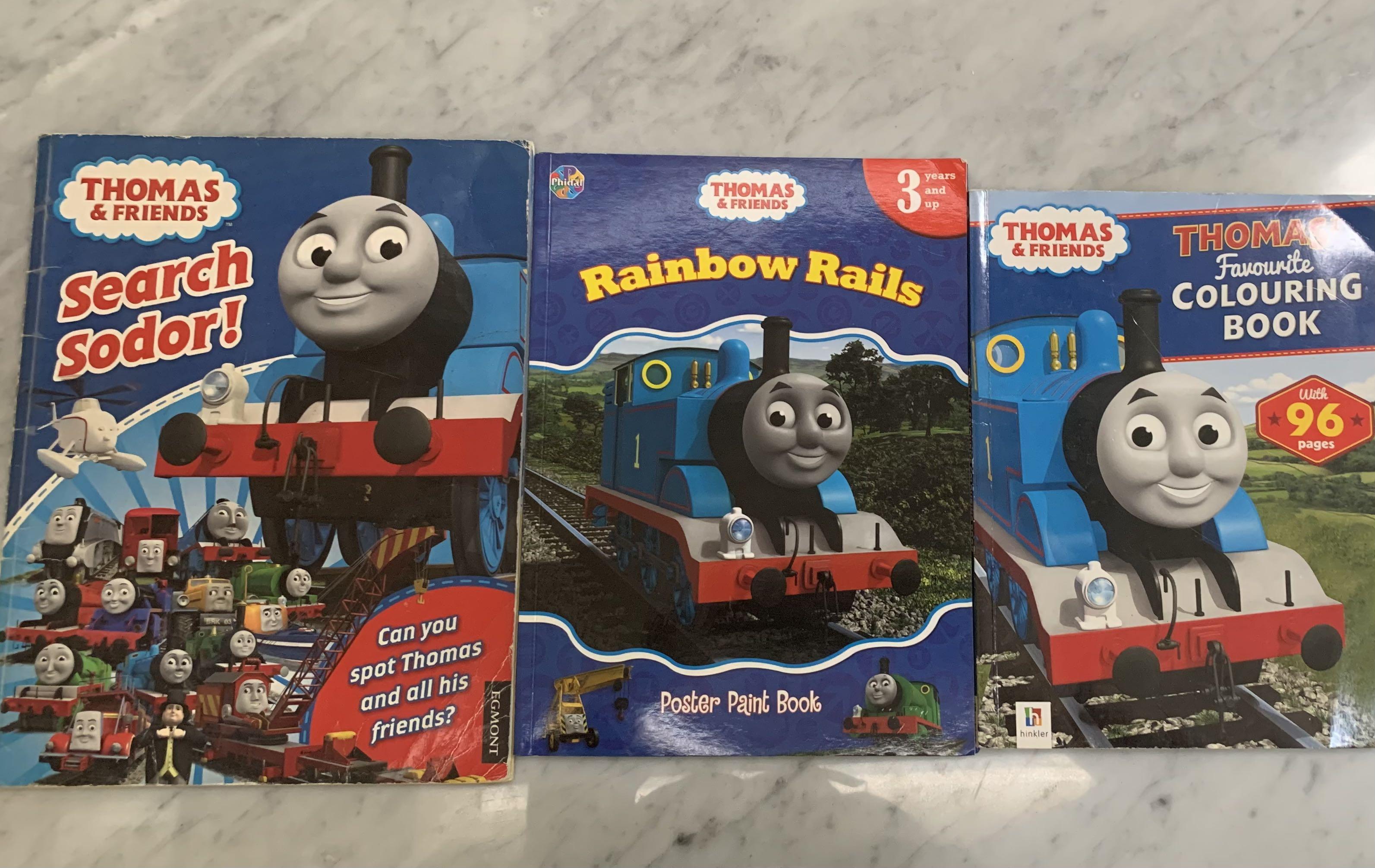 Bundle of thomas colouring and activity books hobbies toys books magazines childrens books on