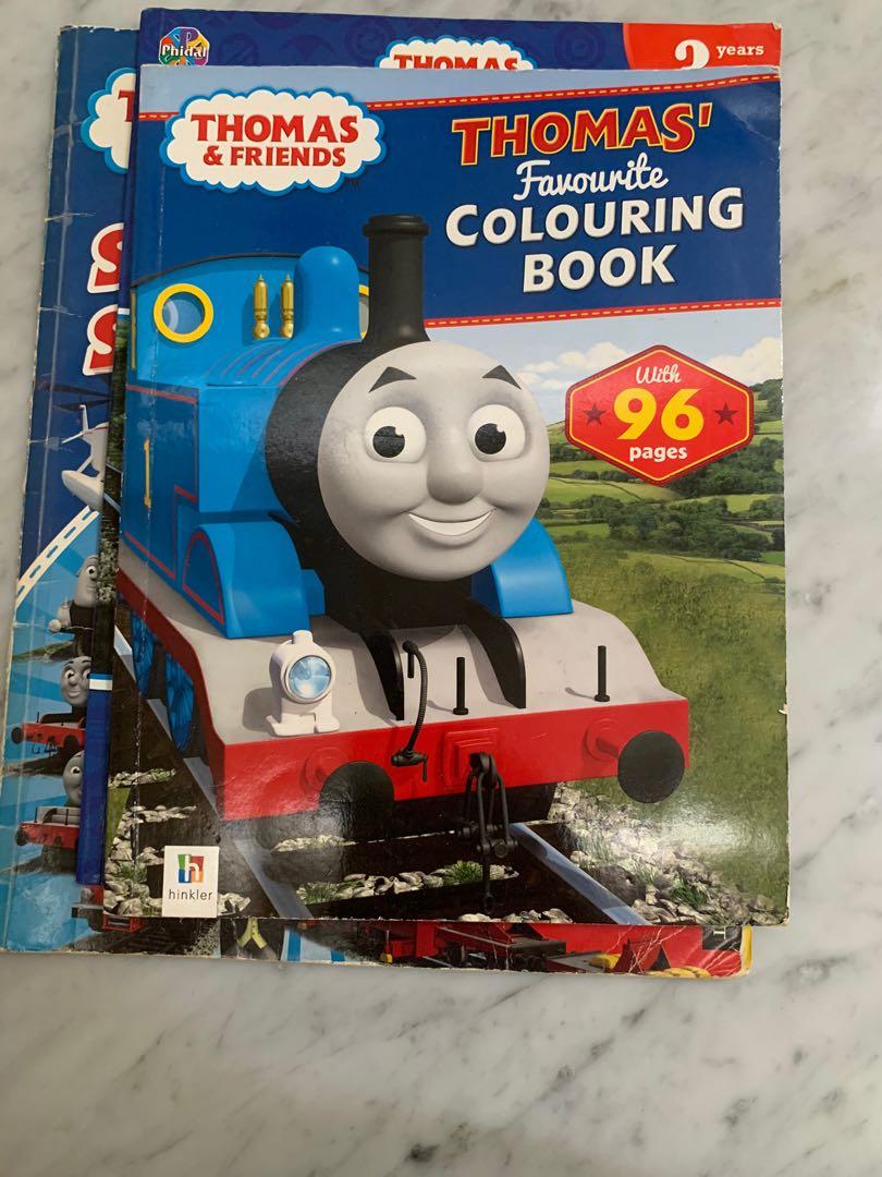 Bundle of thomas colouring and activity books hobbies toys books magazines childrens books on