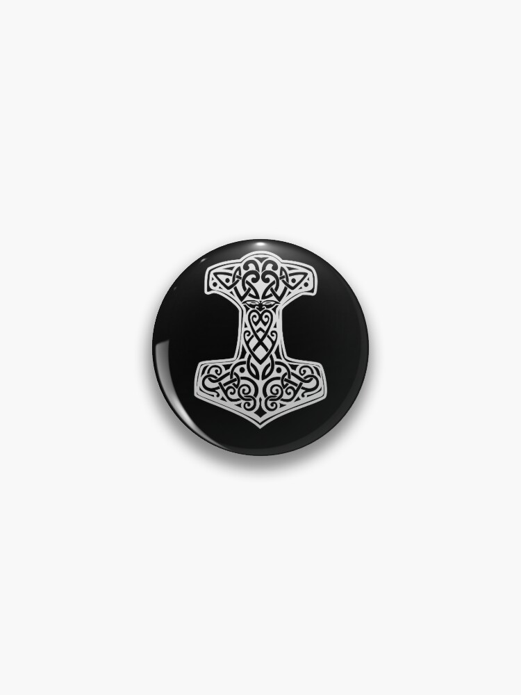 Thors hammer mjolnir pin for sale by thunderox