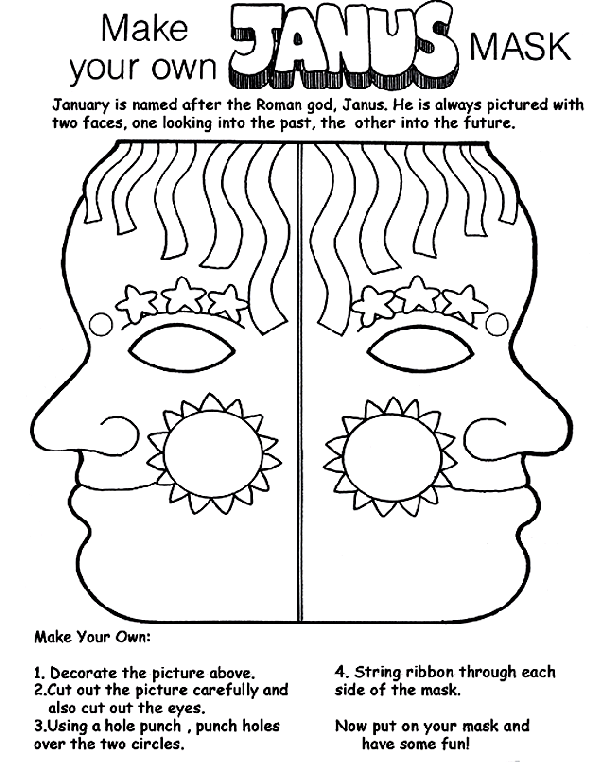 Janus mask