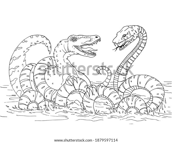 Adder snake over royalty