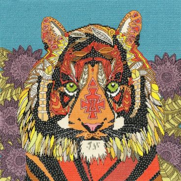 Jewelled tiger bothy threads